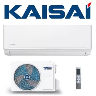 Kaisai ICE 2,6 kW inverteres klíma fekete fehér design