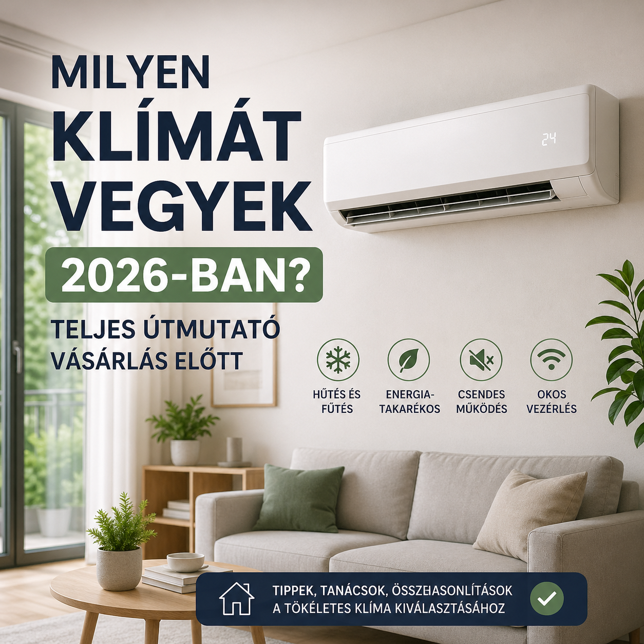 Milyen klímát vegyek 2026-ban? Teljes útmutató vásárlás előtt